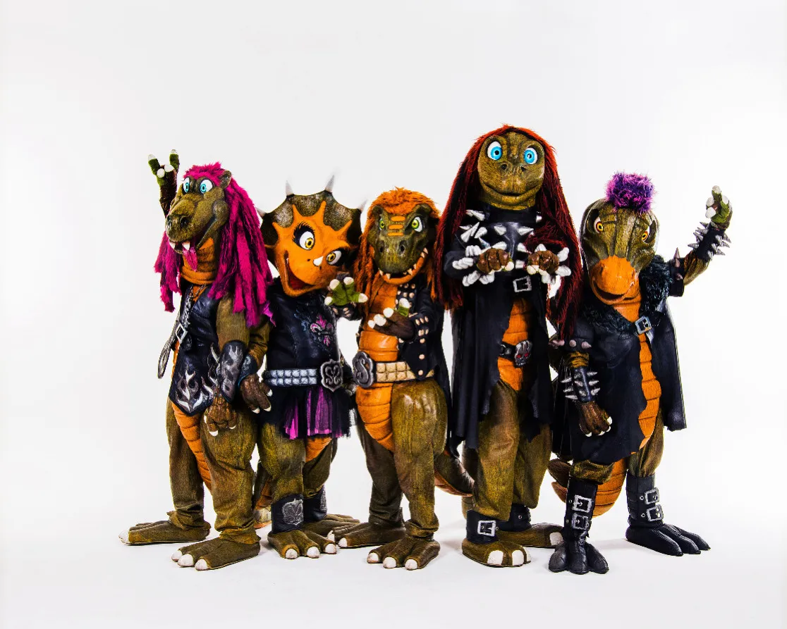 Gruppenfoto der Band HEAVYSAURUS